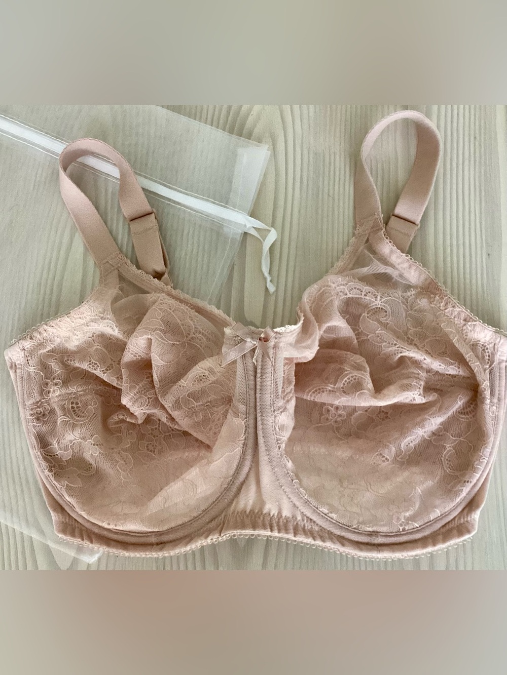 Wacoal Retro Chic Bra 34G 855186 Full Figure Underwire Pink